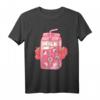 Weirdcore Kawaii Strawberry Milk Carton Eyeballs T-Shirt – Creepy Halloween Design für Fans von Strangecore, Dreamcore & Ungewöhnlicher Kunst