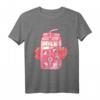 Weirdcore Kawaii Strawberry Milk Carton Eyeballs T-Shirt – Creepy Halloween Design für Fans von Strangecore, Dreamcore & Ungewöhnlicher Kunst