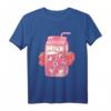 Weirdcore Aesthetic Kawaii Strawberry Milk Carton Eyeballs T-Shirt – Creepy Halloween Design für Oddcore, Dreamcore & Strangecore Fans