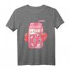Weirdcore Aesthetic Kawaii Strawberry Milk Carton Eyeballs T-Shirt – Creepy Halloween Design für Oddcore, Dreamcore & Strangecore Fans