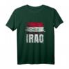 Irakische Flagge Pride Support Druck T-Shirt – Patriotisches Geschenk für Irak-Fans & Supporter