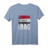 Irakische Flagge Pride Support Druck T-Shirt – Patriotisches Geschenk für Irak-Fans & Supporter