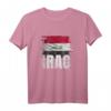 Irakische Flagge Pride Support Druck T-Shirt – Patriotisches Geschenk für Irak-Fans & Supporter
