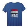 Irakische Flagge Pride Support Druck T-Shirt – Patriotisches Geschenk für Irak-Fans & Supporter