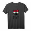 Niedliches Irak Herzlinien Kunstflagge T-Shirt – Perfektes Geschenk für Irak-Fans, Muslime & Araber zu Feiertagen & Geburtstagen