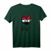 Niedliches Irak Herzlinien Kunstflagge T-Shirt – Perfektes Geschenk für Irak-Fans, Muslime & Araber zu Feiertagen & Geburtstagen