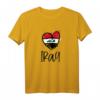 Niedliches Irak Herzlinien Kunstflagge T-Shirt – Perfektes Geschenk für Irak-Fans, Muslime & Araber zu Feiertagen & Geburtstagen