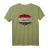 Irak Flagge und Löwe - Patriotisches T-Shirt für Irak Liebhaber, Fans und Reiseliebhaber