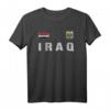 Irak T-Shirt mit Iraker Flagge - Klassisch geschnitten, doppelt genähter Saum, ideal für Irak-Fans und Nationalstolz