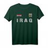 Irak T-Shirt mit Iraker Flagge - Klassisch geschnitten, doppelt genähter Saum, ideal für Irak-Fans und Nationalstolz