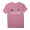 Irak T-Shirt mit Iraker Flagge - Klassisch geschnitten, doppelt genähter Saum, ideal für Irak-Fans und Nationalstolz