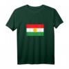 Kurdische Flagge Kurde Kurdin Motiv T-Shirt in den Farben Kurdistans - Stolzes Oberteil für Kinder und Erwachsene
