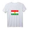 Kurdische Flagge Kurde Kurdin Motiv T-Shirt in den Farben Kurdistans - Stolzes Oberteil für Kinder und Erwachsene