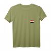 Damen Irak-Flagge in Vintage-Design T-Shirt mit V-Ausschnitt – Perfekt für nationale Feierlichkeiten, Sportfans und als Geschenk