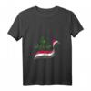 Damen Irak-Flagge T-Shirt mit V-Ausschnitt - Patriotisches Kleidungsstück für Männer, Frauen & Kinder