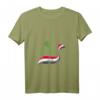 Damen Irak-Flagge T-Shirt mit V-Ausschnitt - Patriotisches Kleidungsstück für Männer, Frauen & Kinder