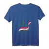 Damen Irak-Flagge T-Shirt mit V-Ausschnitt - Patriotisches Kleidungsstück für Männer, Frauen & Kinder