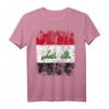 IRAK Flagge T-Shirt für Damen, Herren und Kinder - Klassisch geschnitten, doppelt genähter Saum
