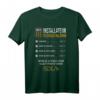 Lustiges Installateur T-Shirt mit Spruch - Perfektes Geschenk für Berufstätige zu Geburtstag, Weihnachten & zum HapPanda