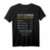 Lustiges IT-Techniker T-Shirt mit Spruch - Perfektes Geschenk für Informatiker, Programmierer & Administratoren zu Geburtstag oder Weihnachten