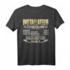 Installateur Stundenlohn Job Fun T-Shirt - Lustiges Geschenk für Handwerker & Installateure