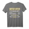 Installateur Stundenlohn Job Fun T-Shirt - Lustiges Geschenk für Handwerker & Installateure