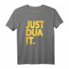 Just Dua It Gold Edition Islam Muslim T-Shirt - Trendige islamische Streetwear für Männer, Frauen & Kinder als Geschenk für Ramadan & Alltag
