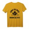 Oak Island Nova Scotia Maple Leaf Canada Canadian Flag Pride T-Shirt – Vintage Design, klassisch geschnitten, perfekt als Geschenk für Kanada-Liebhaber
