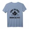 Oak Island Nova Scotia Maple Leaf Canada Canadian Flag Pride T-Shirt – Vintage Design, klassisch geschnitten, perfekt als Geschenk für Kanada-Liebhaber