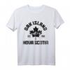 Oak Island Nova Scotia Maple Leaf Canada Canadian Flag Pride T-Shirt – Vintage Design, klassisch geschnitten, perfekt als Geschenk für Kanada-Liebhaber