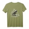 Rabe Wodansknoten Schildmaid Island Valknut Skjaldmær T-Shirt – Mythologie Design für Odin, Schildmädchen & Isländische Fans