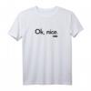 Das offizielle HapPanda T-Shirt mit Spruch 'Ok, nice.' - Exklusives Sommer-Design in angesagten Farben