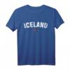 Island Flagge T-Shirt für Damen, Herren & Kinder – Klassisch geschnitten mit doppelt genähtem Saum