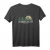 Seabrook Island SC Vintage Throwback T-Shirt im 70er Jahre Stil – Retro Sonnenuntergang Design, perfektes Geschenk für Strand- und Urlaubsfans