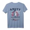 HapPanda Vintage Amity Island Lighthouse Logo T-Shirt – Offiziell lizenziertes maritimes Geburtstagsgeschenk