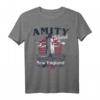 HapPanda Vintage Amity Island Lighthouse Logo T-Shirt – Offiziell lizenziertes maritimes Geburtstagsgeschenk