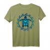 Tribal Hawaiian Maori Sun & Sea Turtle T-Shirt - Buntes Polynesisches Design für Strand & Urlaub