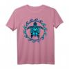 Tribal Hawaiian Maori Sun & Sea Turtle T-Shirt - Buntes Polynesisches Design für Strand & Urlaub