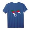 Helgoland T-Shirt mit Inselkarte – Perfektes Urlaubs-Accessoire für Meer- und Insel-Liebhaber