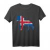 Tölt Puls Islandpferd Herzschlag T-Shirt für Reiter und Pferdeliebhaber - Dressur, Tölt, Islandflagge, Geschenk für Pferdefans