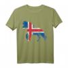 Tölt Puls Islandpferd Herzschlag T-Shirt für Reiter und Pferdeliebhaber - Dressur, Tölt, Islandflagge, Geschenk für Pferdefans