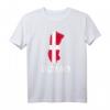 Rømø Dänemark Insel Silhouette Map T-Shirt – Perfektes Souvenir für Urlauber und Insel-Liebhaber