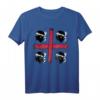 4 Mori Sardegna Sardinien Island Flagge T-Shirt – Originelles Geschenk für Sardinien-Fans und Insel-Liebhaber