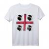 4 Mori Sardegna Sardinien Island Flagge T-Shirt – Originelles Geschenk für Sardinien-Fans und Insel-Liebhaber