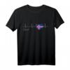 Island Herzschlag T-Shirt mit Flagge – Liebe Island Geschenkidee für Naturliebhaber, Freunde & Familie