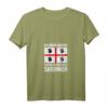 Damen Sardegna Flagge T-Shirt mit V-Ausschnitt - Ich muss gar nix, ich muss nur nach Sardinien, perfektes Geschenk für Sardinien-Liebhaber
