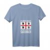 Damen Sardegna Flagge T-Shirt mit V-Ausschnitt - Ich muss gar nix, ich muss nur nach Sardinien, perfektes Geschenk für Sardinien-Liebhaber