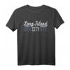 Long Island City T-Shirt | Retro Queens NY Design – Vintage Style Stadtteil-Shirt für Queens Fans