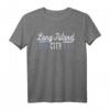 Long Island City T-Shirt | Retro Queens NY Design – Vintage Style Stadtteil-Shirt für Queens Fans