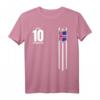 Backprint Karneval Island Sauf Trikot Mallorca Fasching T-Shirt – Lustiges Partyoutfit für Festival, Junggesellenabschied & Karneval mit Islandflagge